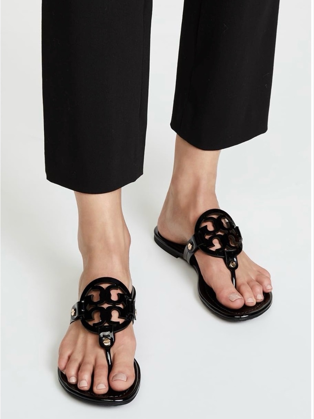 TORY BURCH PATENT SANDALS BNIB